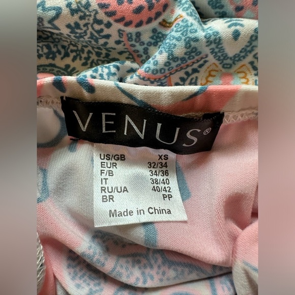 Venus Halter Paisley Blue/Pink- size XS - Picture 7 of 7